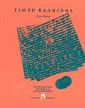 Cover art for Timed Readings:  Fifty 400-Word Passages with Questions for Building Reading Speed, Book Four  (Third Edition)