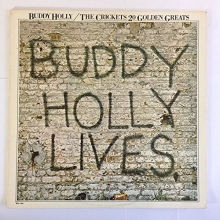Cover art for "Buddy Holly / The Crickets 20 Golden Greats" (Buddy Holly Lives)