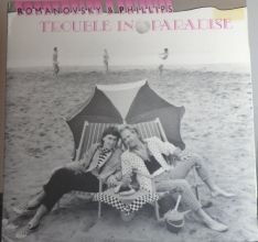 Cover art for trouble in paradise LP