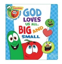 Cover art for VeggieTales: God Loves Us All, Big and Small, a Digital Pop-Up Book (padded)