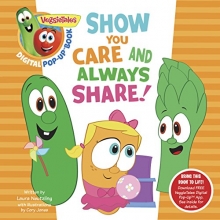 Cover art for VeggieTales: Show You Care and Always Share, a Digital Pop-Up Book (padded)