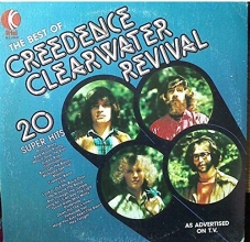Cover art for K-Tel, The Best of Creedence Clearwater Revival