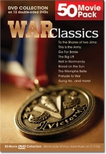 Cover art for War Classics 50 Movie Pack Collection