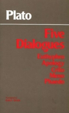 Cover art for Plato - Five Dialogues: Euthyphro, Apology, Crito, Meno, Phaedo