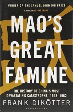 Cover art for Mao's Great Famine: The History of China's Most Devastating Catastrophe, 1958-62