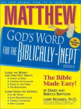 Cover art for Matthew: God's Word for the Biblically-Inept