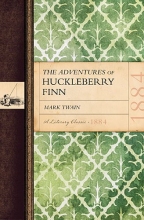 Cover art for The Adventures of Huckleberry Finn A Literary Classic