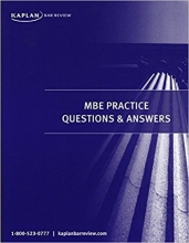 Cover art for MBE: Practice Questions and Answers 2018