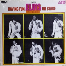 Cover art for Having Fun with Elvis on Stage