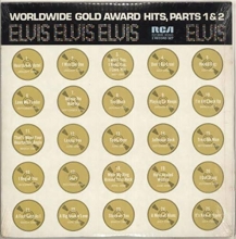 Cover art for Elvis' Worldwide Gold Award Hits, Parts 1&2