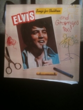 Cover art for 1978 Sings For Children and Grownups Too! DEMO Vinyl LP Record