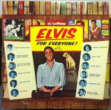 Cover art for ELVIS PRESLEY ELVIS FOR EVERYONE vinyl record