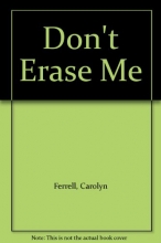 Cover art for Don't Erase Me