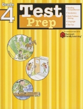 Cover art for Test Prep: Grade 4 (Flash Kids Harcourt Family Learning)