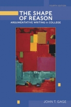 Cover art for The Shape of Reason: Argumentative Writing in College (4th Edition)