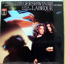 Cover art for KATIA & MARIELLE LABEQUE GERSHWIN AMERICAN IN PARIS vinyl record
