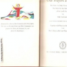 Cover art for Our Prayers and Praise: The Order for Daily Morning Prayer and the Order for the Administration of the Lord's Supper or Holy Communion