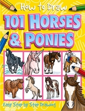Cover art for How to Draw 101 Horses & Ponies