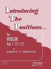 Cover art for Introducing the Positions for Violin: Volume 1 - Third and Fifth Position