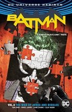 Cover art for Batman Vol. 4: The War of Jokes and Riddles (Rebirth)