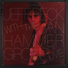 Cover art for live with the jan hammer group LP