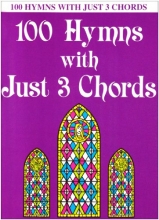 Cover art for 100 Hymns with Just Three Chords: Piano Solo