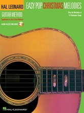 Cover art for Easy Pop Christmas Melodies: Correlates with Any Book 1 (Hal Leonard Guitar Method)