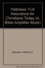 Cover art for Hebrews: Full Assurance for Christians Today (A Bible Amplifier Book)
