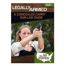 Cover art for Legally Armed: A Concealed Carry Gun Law Guide