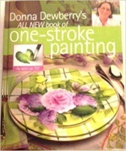 Cover art for Donna Dewberry's All New Book of One-Stroke Painting