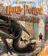 Cover art for Harry Potter and the Goblet of Fire: The Illustrated Edition
