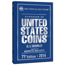 Cover art for Handbook of United States Coins 2014: The Official Blue Book (Official Blue Book: Handbook of United State Coins)