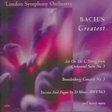 Cover art for Bach's Greatest