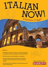 Cover art for Italian Now! Level 1: L'italiano d'oggi! (Barron's Foreign Language Guides)