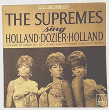 Cover art for The Supremes Sing Holland, Dozier, Holland
