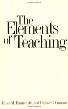 Cover art for The Elements of Teaching