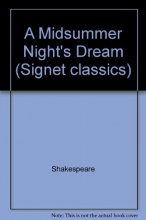 Cover art for A Midsummer Night's Dream (Shakespeare, Signet Classic)