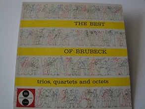 Cover art for The Best Of Brubeck - Trios, Quartets and Octets - 1957 Jazztone LP