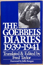 Cover art for The Goebbels Diaries 1939-1941