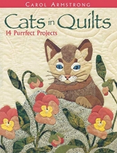 Cover art for Cats in Quilts. 14 Purrfect Projects