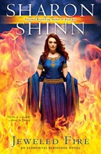 Cover art for Jeweled Fire (An Elemental Blessings Novel)