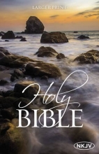 Cover art for The NKJV, Holy Bible, Larger Print, Paperback: Holy Bible, New King James Version