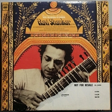 Cover art for Ravi Shankar The Sounds Of India vinyl record