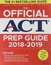 Cover art for The Official ACT Prep Guide, 2018-19 Edition (Book + Bonus Online Content)
