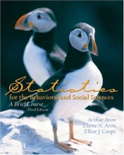 Cover art for Statistics for the Behavioral and Social Sciences: A Brief course (3rd Edition)