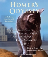 Cover art for Homer's Odyssey: A Fearless Feline Tale, or How I Learned About Love and Life with a Blind Wonder Cat