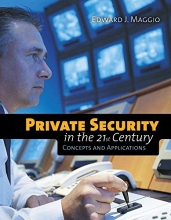 Cover art for Private Security in the 21st Century: Concepts and Applications