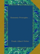 Cover art for Economic Principles ...