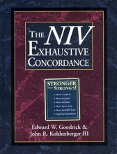 Cover art for The NIV Exhaustive Concordance ( A Regency Reference Library Book)
