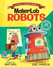 Cover art for Little Leonardo's MakerLab - Robots